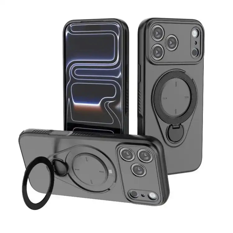 Ring Shield MagSafe TPU Phone Case with 360 Degree Rotating Holder
