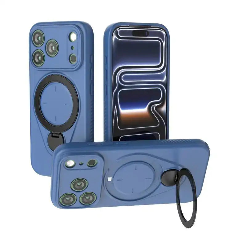 Ring Shield MagSafe TPU Phone Case with 360 Degree Rotating Holder