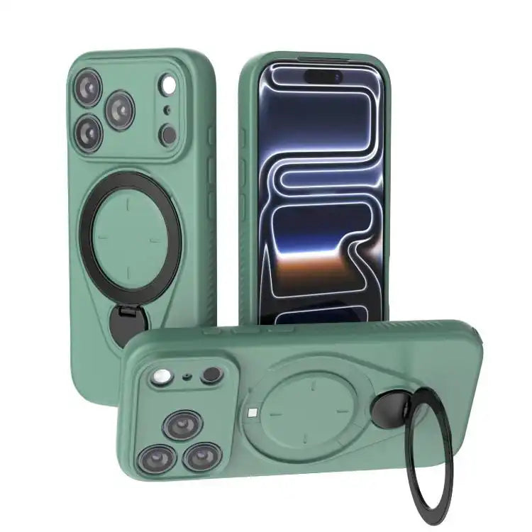 Ring Shield MagSafe TPU Phone Case with 360 Degree Rotating Holder