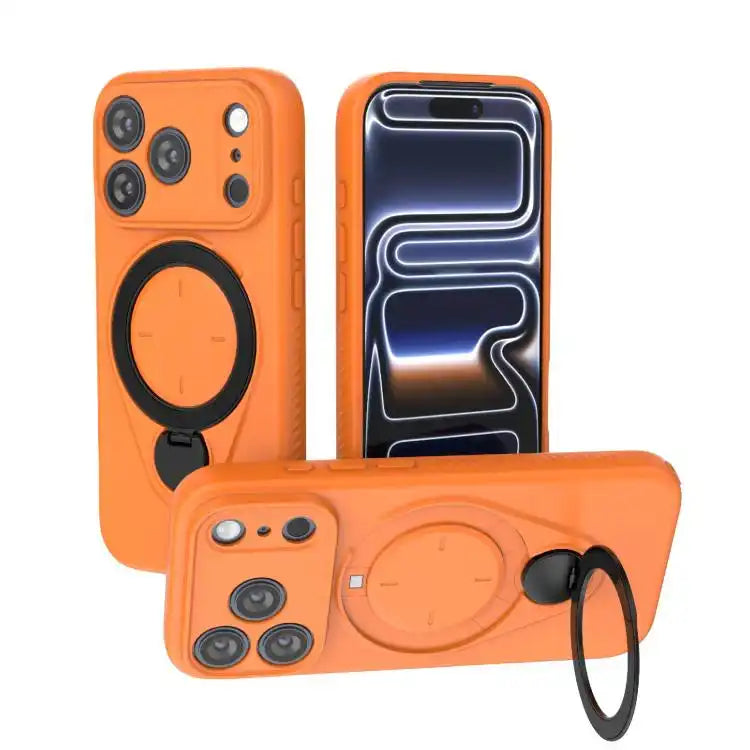 Ring Shield MagSafe TPU Phone Case with 360 Degree Rotating Holder