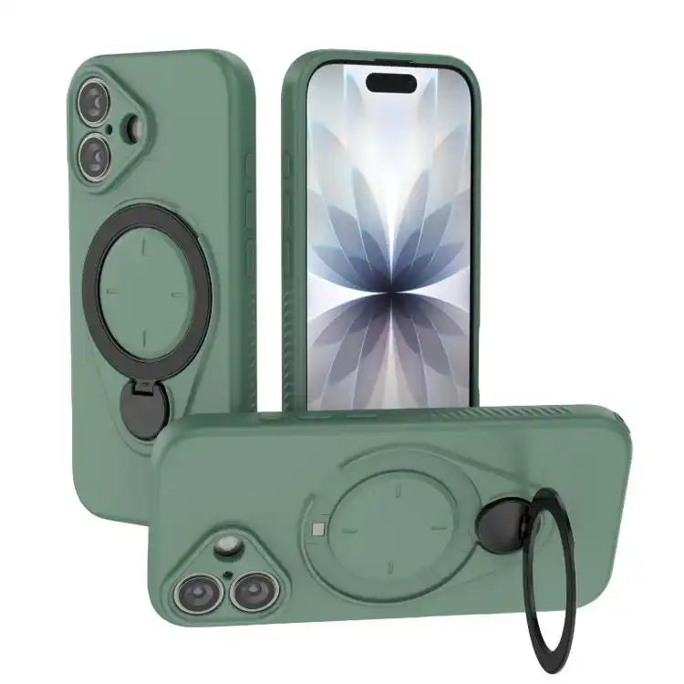 Ring Shield MagSafe TPU Phone Case with 360 Degree Rotating Holder