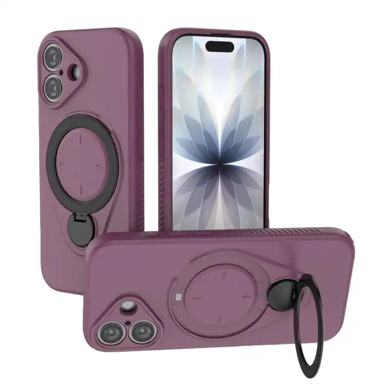 Ring Shield MagSafe TPU Phone Case with 360 Degree Rotating Holder