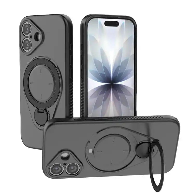 Ring Shield MagSafe TPU Phone Case with 360 Degree Rotating Holder