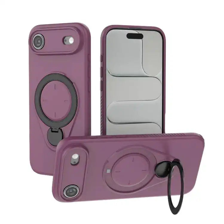 Ring Shield MagSafe TPU Phone Case with 360 Degree Rotating Holder