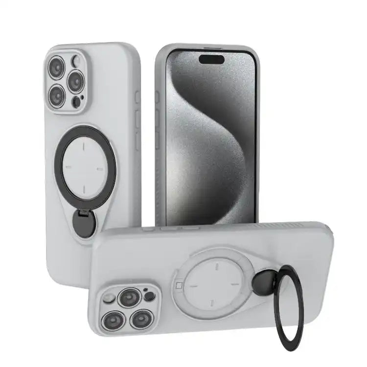 Ring Shield MagSafe TPU Phone Case with 360 Degree Rotating Holder