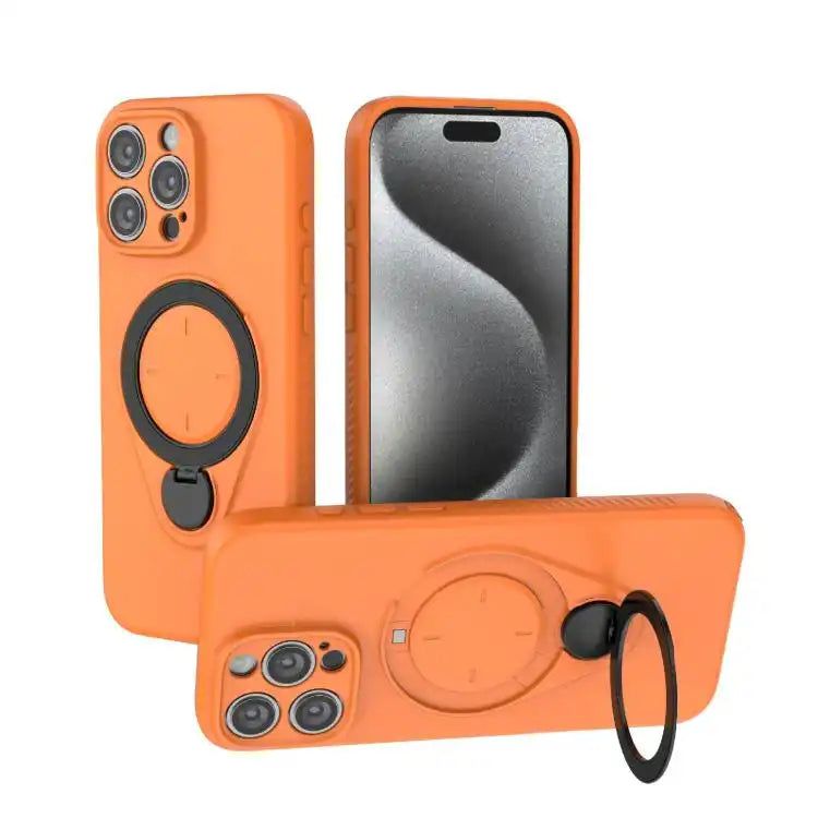 Ring Shield MagSafe TPU Phone Case with 360 Degree Rotating Holder