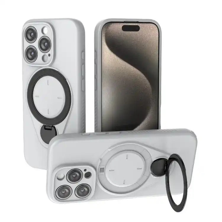 Ring Shield MagSafe TPU Phone Case with 360 Degree Rotating Holder