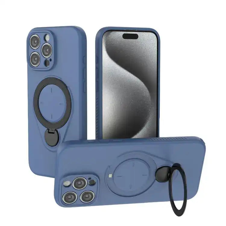 Ring Shield MagSafe TPU Phone Case with 360 Degree Rotating Holder