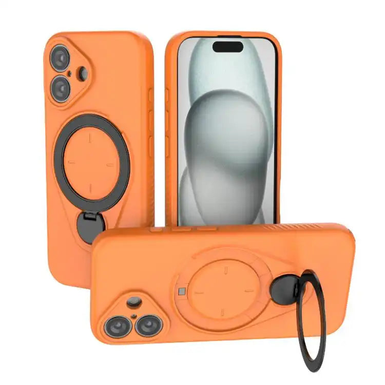 Ring Shield MagSafe TPU Phone Case with 360 Degree Rotating Holder