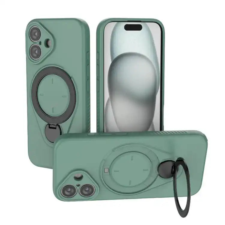 Ring Shield MagSafe TPU Phone Case with 360 Degree Rotating Holder