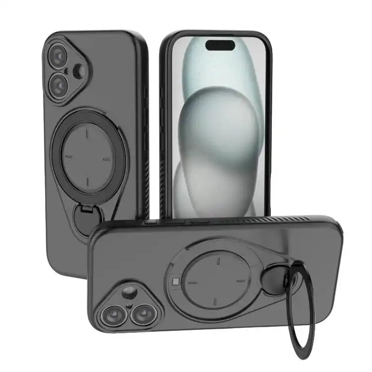 Ring Shield MagSafe TPU Phone Case with 360 Degree Rotating Holder