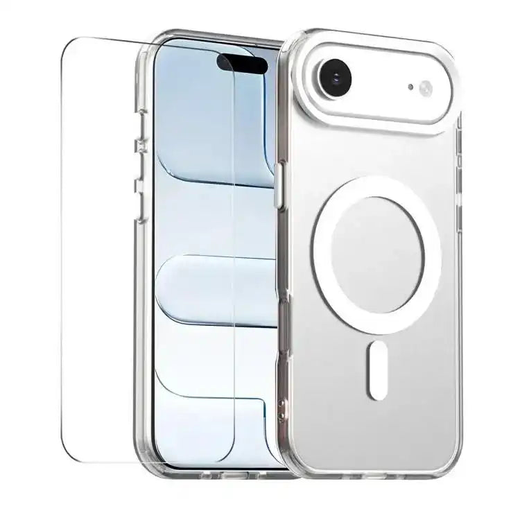 ENKAY Hat-Prince MagSafe Candy Color Phone Case with Thick Adhesive Glass Film ENKAY