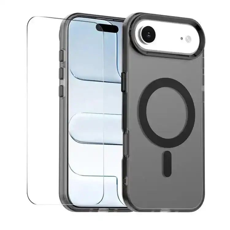 ENKAY Hat-Prince MagSafe Candy Color Phone Case with Thick Adhesive Glass Film ENKAY