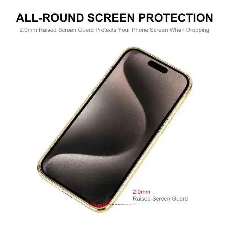ENKAY Hat-Prince Magsafe Electroplated TPU Clear Shockproof Phone Case