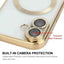 ENKAY Hat-Prince Magsafe Electroplated TPU Clear Shockproof Phone Case
