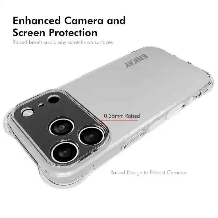 ENKAY Hat-Prince Transparent TPU Shockproof Phone Case