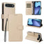 ENKAY RFID Blocking Wallet Kickstand Litchi Texture Leather Phone Case