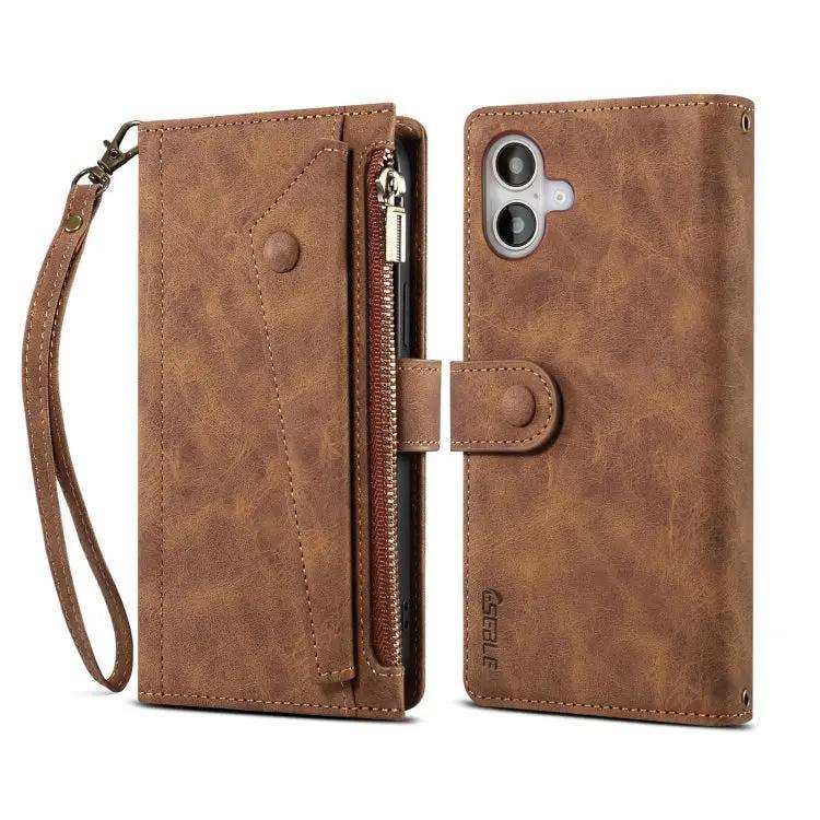 ESEBLE Retro Frosted RFID Flip Leather Phone Case MyMobile