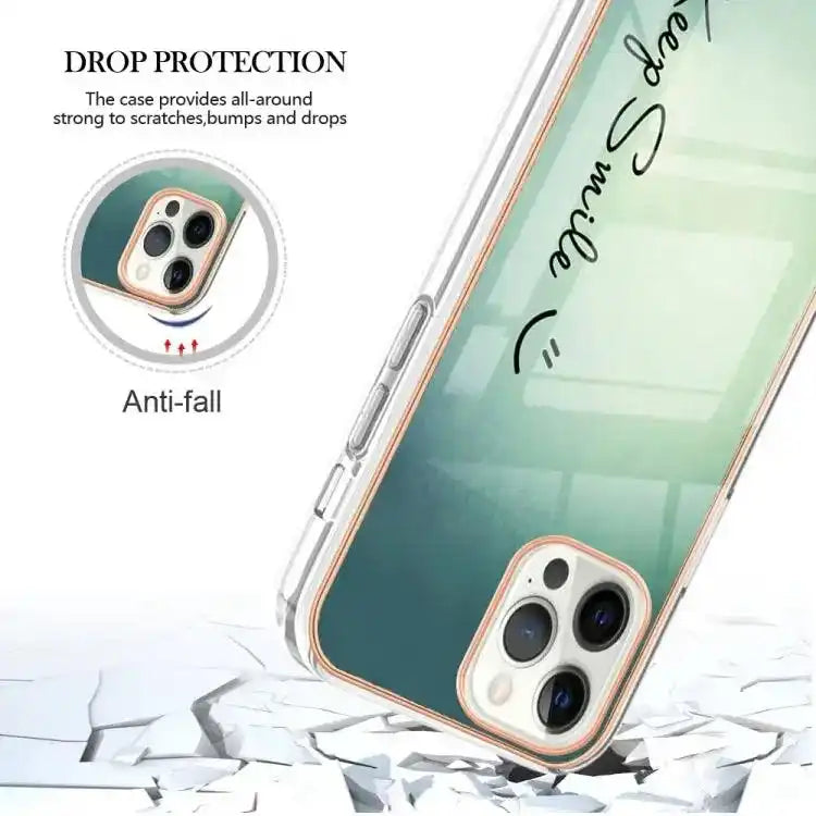 Electroplating Marble Dual-side IMD Phone Case MyMobile