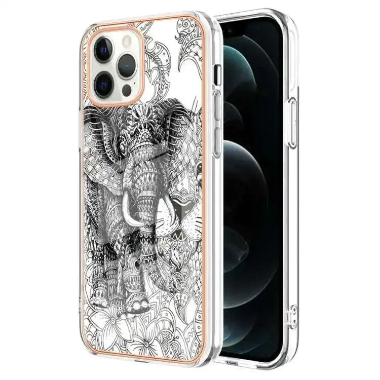 Electroplating Marble Dual-side IMD Phone Case MyMobile