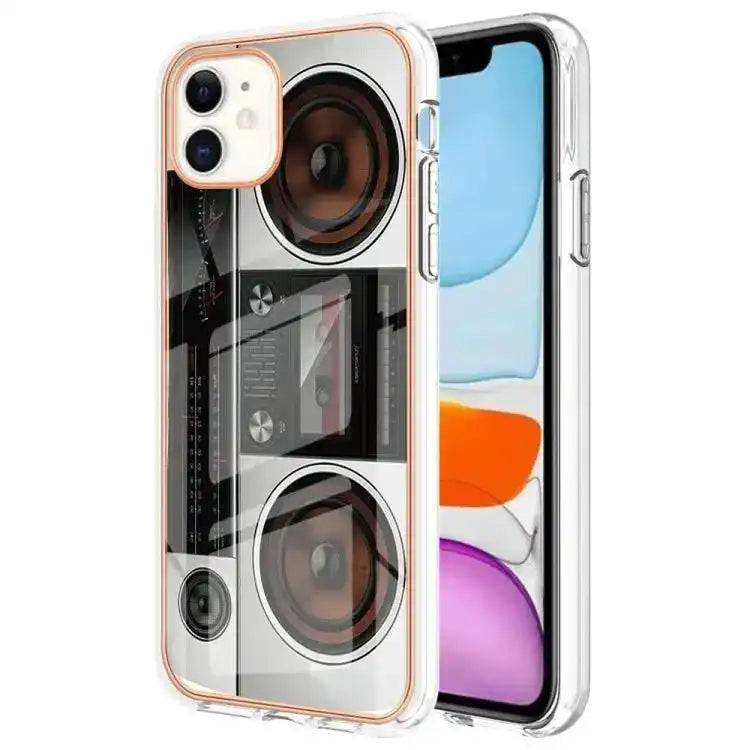 Electroplating Marble Dual-side IMD Phone Case MyMobile