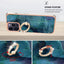 Electroplating Marble Dual-side IMD Phone Case with Ring MyMobile