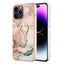 Electroplating Marble Dual-side IMD Phone Case with Ring MyMobile