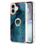 Electroplating Marble Dual-side IMD Phone Case with Ring MyMobile