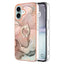 Electroplating Marble Dual-side IMD Phone Case with Ring MyMobile