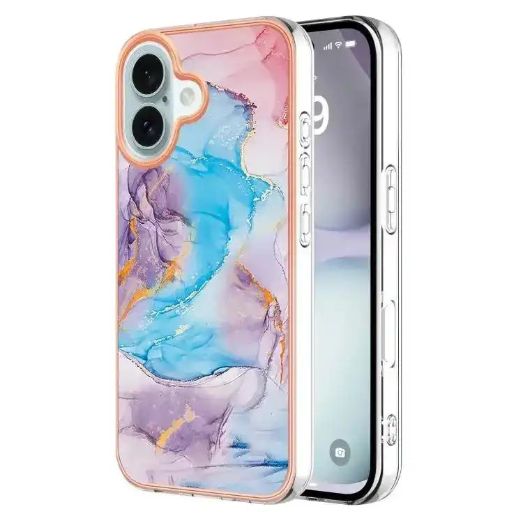 Electroplating Pattern IMD TPU Shockproof Case MyMobile