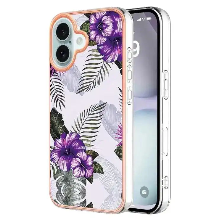 Electroplating Pattern IMD TPU Shockproof Case MyMobile