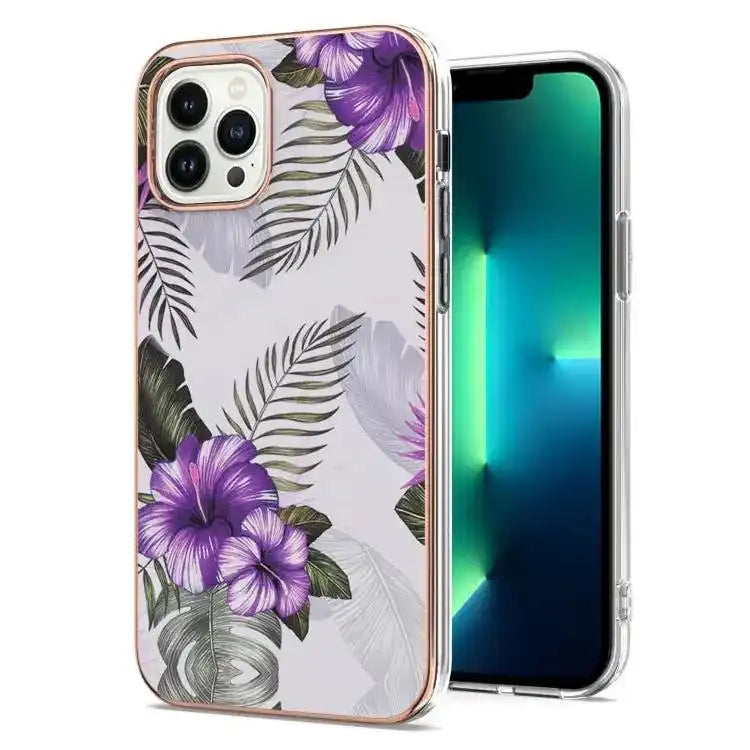 Electroplating Pattern IMD TPU Shockproof Case MyMobile