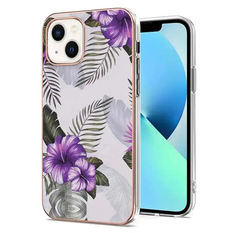 Electroplating Pattern IMD TPU Shockproof Case MyMobile