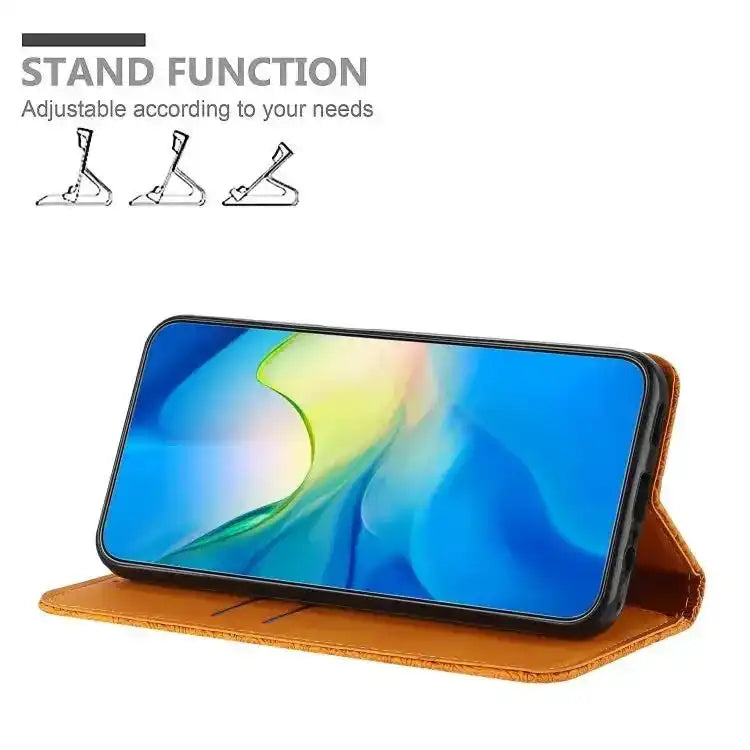 Ethnic Embossed Adsorption Leather Phone Case MyMobile