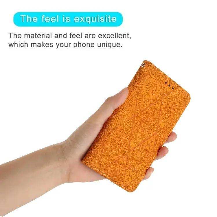 Ethnic Embossed Adsorption Leather Phone Case MyMobile