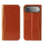 Fierre Shann Cowhide Leather Flip Leather Phone Case
