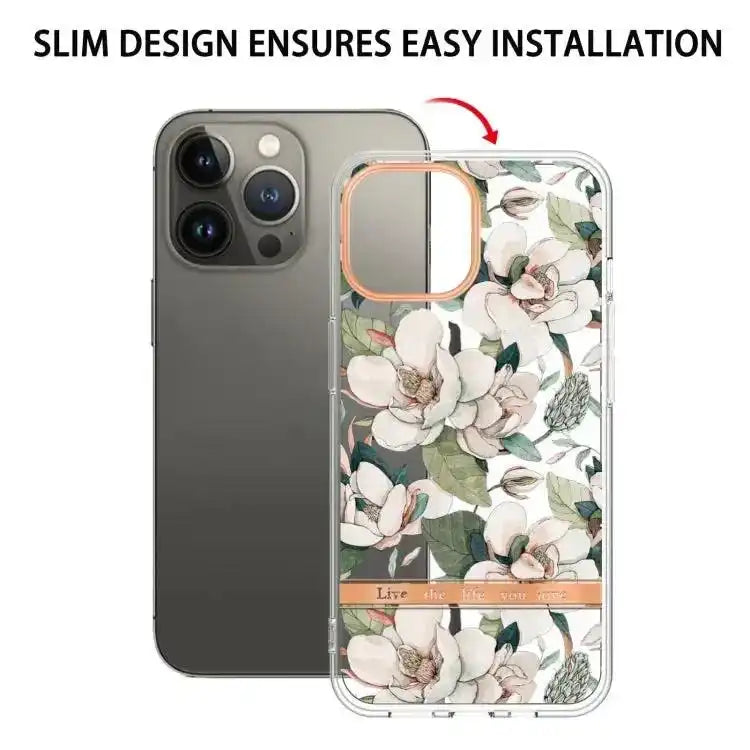 Flowers and Plants Series IMD TPU Phone Case MyMobile
