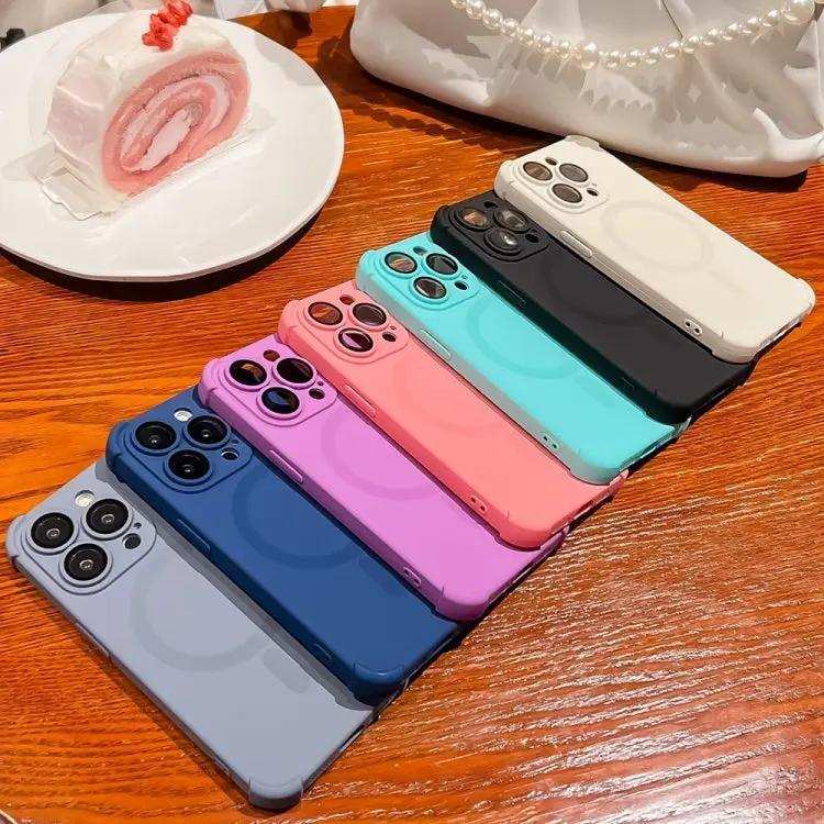 Four Corner Shockproof Skin Feel MagSafe Magnetic Phone Case MyMobile