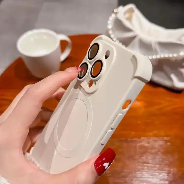 Four Corner Shockproof Skin Feel MagSafe Magnetic Phone Case MyMobile