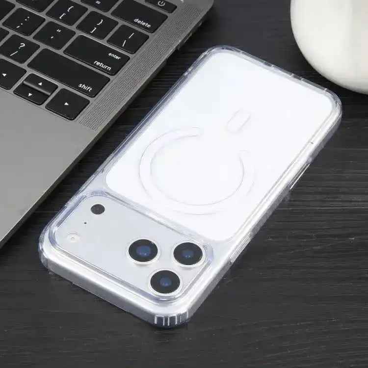 GEBEI Jazz Series MagSafe Clear Acrylic Phone Case