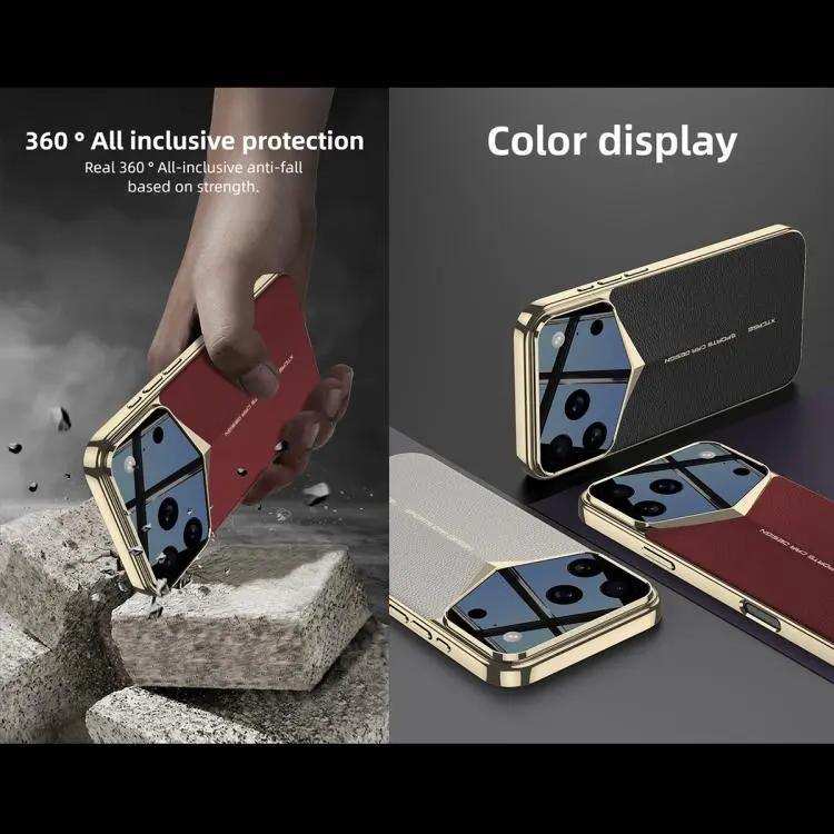 GKK Blade Phantom Plain Leather Phone Case GKK