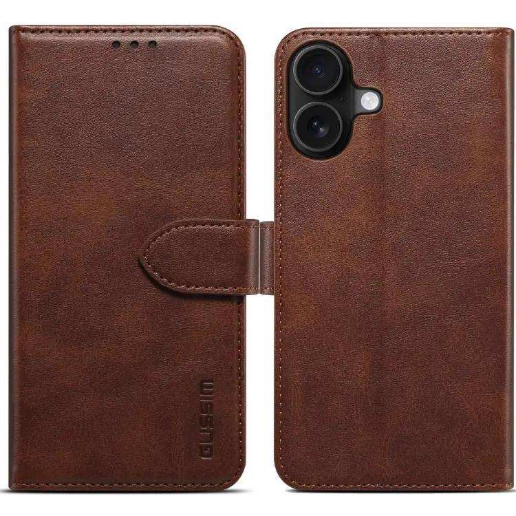 GUSSIM Magnetic Horizontal Flip Leather Phone Case GUSSIM