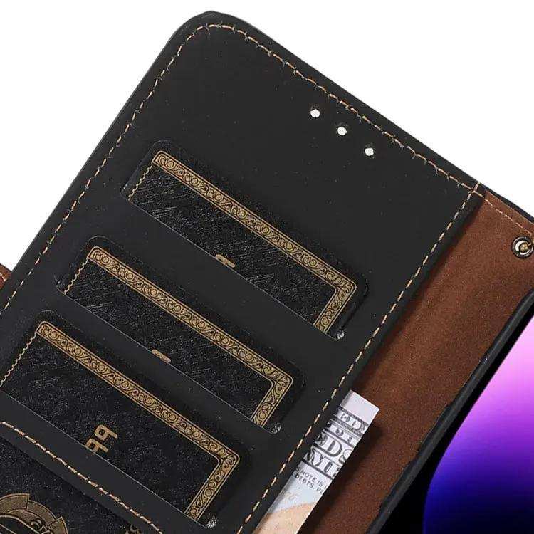 Genuine Leather Magnetic RFID Leather Phone Case MyMobile