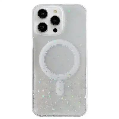Glitter MagSafe Hybrid Clear TPU Phone Case MyMobile