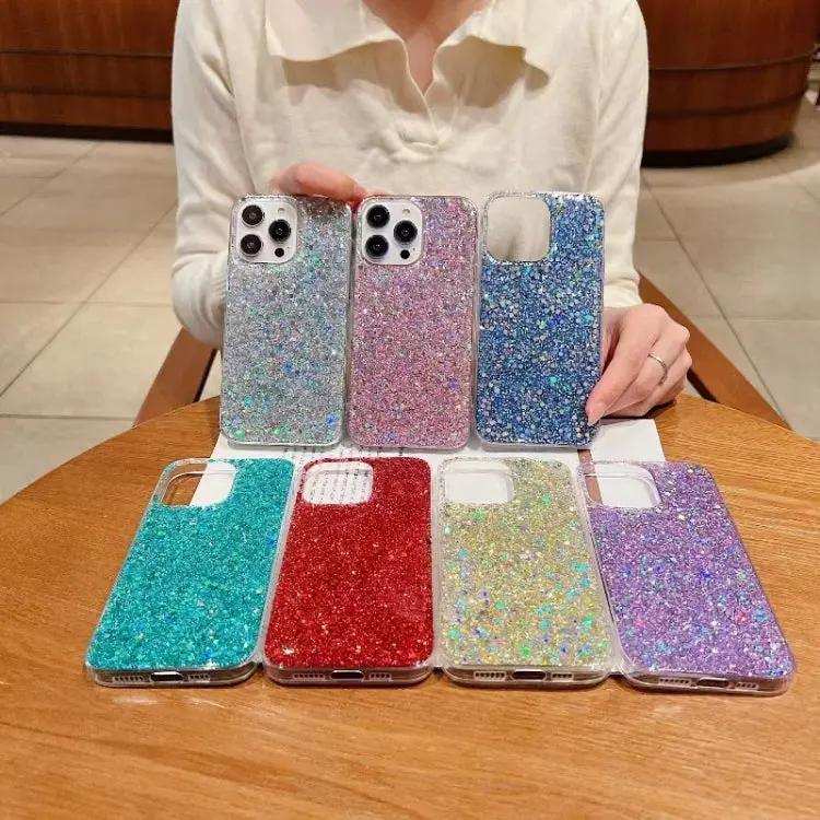 Glitter Sequins Epoxy TPU Phone Case MyMobile