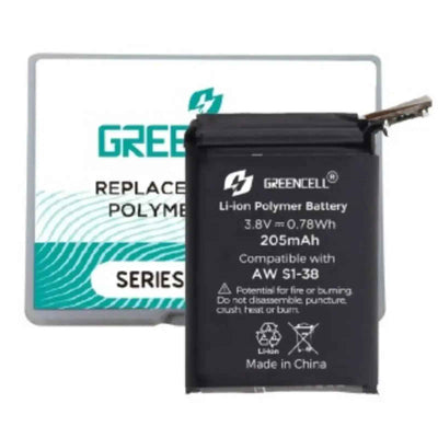 Greencell Apple Watch 1 38mm Replacement Battery with Adhesive Strips 205mAh
