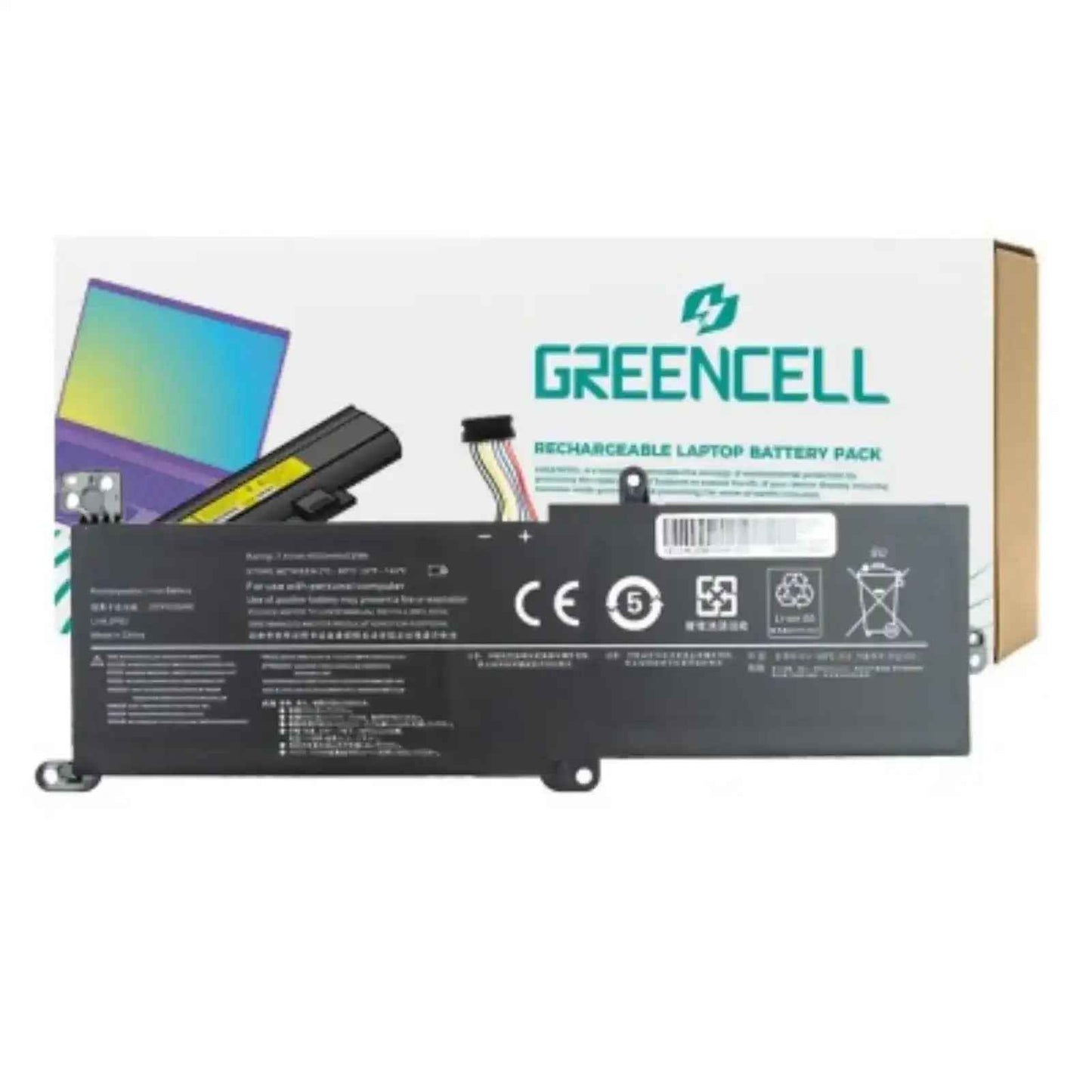 Greencell Battery L16L2PB1 for Lenovo ideapad 320 / 320-14IAP / 320-14AST / 320-15IAP / 320-15AST / 320-15ABR / 320-15ABR Touch / Xiaoxin 5000