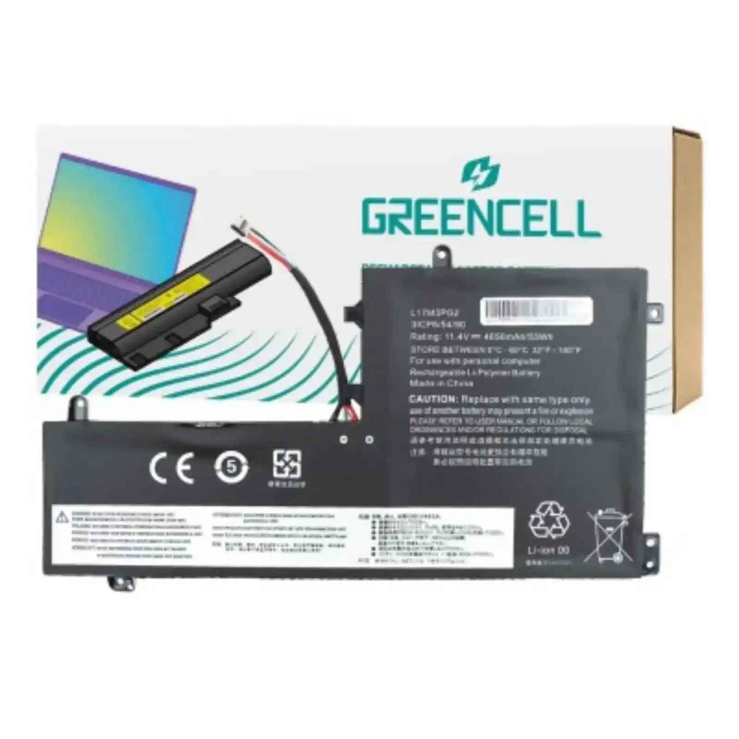 Greencell Battery L17M3PG2 for Lenovo Legion Y7000 / Legion Y7000P / Legion Y730 / Legion Y740 / Y7000 / Y7000P / Legion Y530