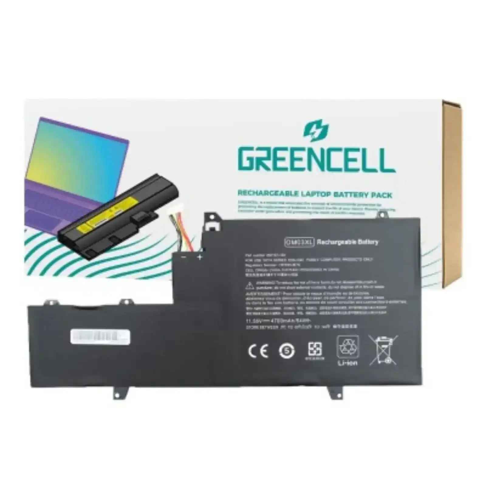 Greencell Battery OM03XL for HP Elitebook x360