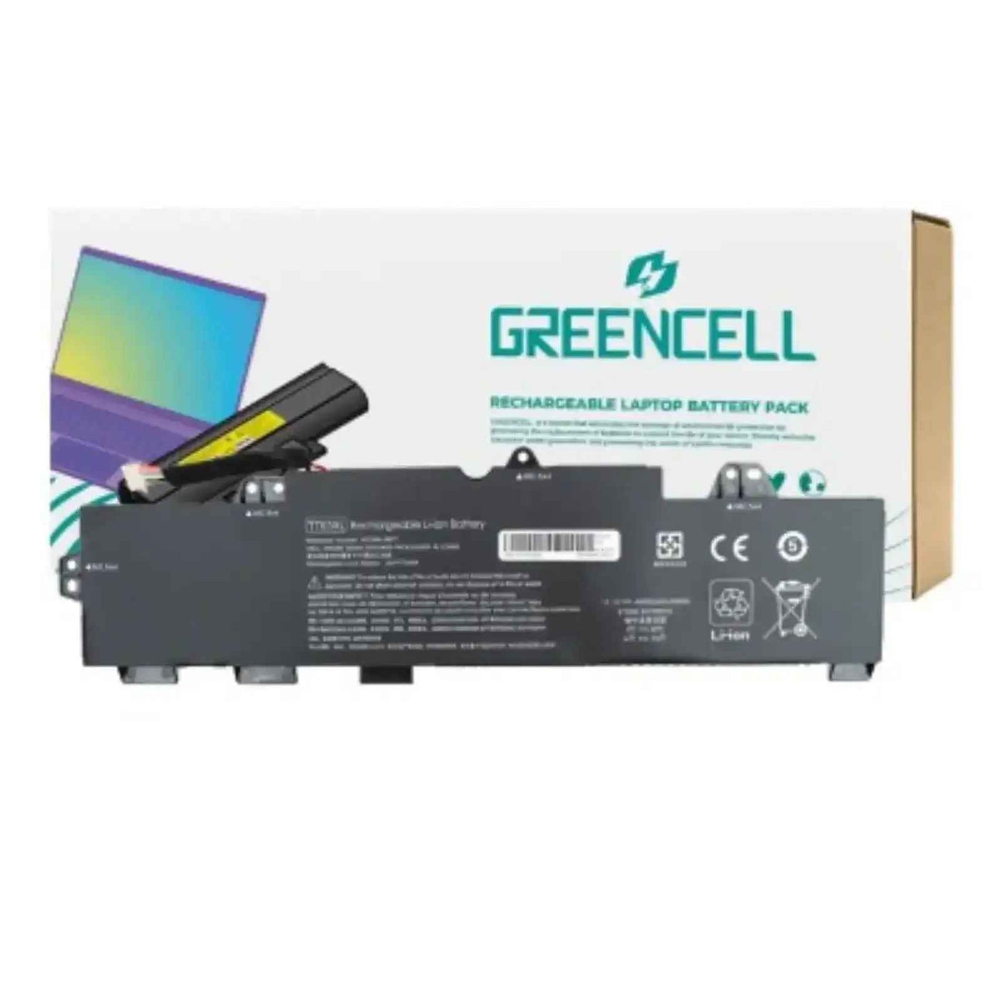 Greencell BatteryTT03XL for HP